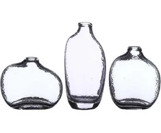 Vaza H20xL9.5xW7.5cm stiklinė