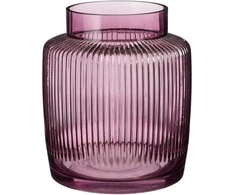 Vaza Hylke Mica Decorations Ø22cm H24cm stiklinė/violetinė