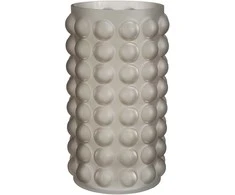 Vaza Jesi Mica Decorations Ø16cm H28cm stiklinė/pilka