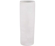 Vaza Miguel Ø12cm H35cm keraminė/balta