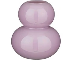 Vaza Mondox Mica Decorations Ø20.5cm H22.5cm stiklinė/violetinė