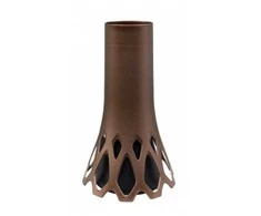 Vaza Roseta D18cm H30cm plastik./bronzos sp.