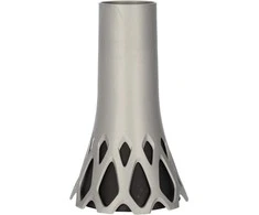 Vaza Roseta D18cm H30cm plastik./sidabro sp.