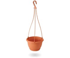 Vazonas AGRO 4,5 l D270xH160 mm ruda sp., pakabinamas Prosperplast