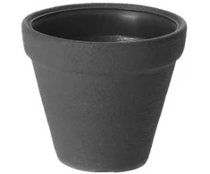 Bikuvalt Vazonas CLASSIC 10 l D300xH260 mm antracito sp. Prosperplast
