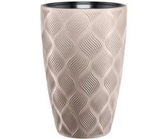FORM PLASTIC Vazonas Flow Slim 30cm 24L, Rudas