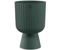 Vazonas FORM PLASTIC Keli Mika Eco Wood 18cm Žalias