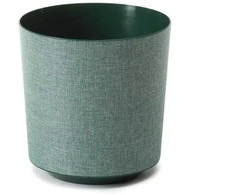 Vazonas LAMELA Gama Textil 25,4x26,9cm 10.5L Žalia