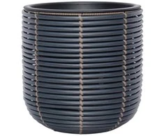Home4You Vazonas pintas D27xh28cm, melsvai juoda