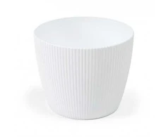 Lamela Vazonas plastikinis su lėkštute MAGNOLIA Jumper h18*⌀21cm 5L