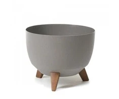 Lamela Vazonas Roma Eco Wood 24cm, Pilkas