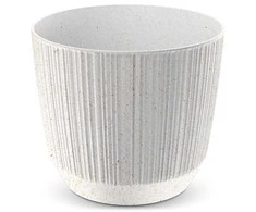 Vazonas RYFO 4 L D195xH170 mm balta sp. Prosperplast
