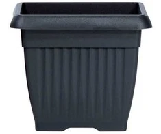 Vazonas TERRA 3,5 L 190x190x160 mm antracito sp. Prosperplast