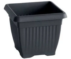 Vazonas TERRA 3,5 L 190x190x160 mm antracito sp. Prosperplast