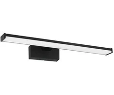Sieninis šviestuvas Veidrodžių LED šviestuvas EGLO GALENZANA-E, IP44, 7,4W 900lm 4000 K, juodos sp, 40x4x12 cm