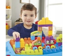 Mattel Veiklos staliukas su kaladėlėmis Fisher Price Mega Bloks CNM42