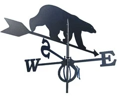 Vėjarodis Bear Glori 2.5x65.5x61.5cm plieno