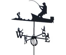 Vėjarodis Fisherman Glori 2.5x65.5x61.5cm plieno