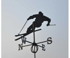 Vėjarodis Skier Glori 2.5x65.5x61.5cm plieno