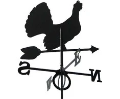 Vėjarodis tetervinas metalinis/juodas