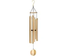 Vėjo varpeliai NATURE'S MELODY H116 cm, aukso