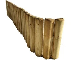 Vejos apvadas H22.5xW180cm/D7.5cm medinis