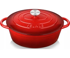 VELAZE indukcinis ketaus puodas | 30cm - 5L