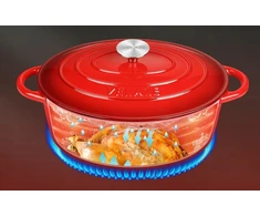 VELAZE indukcinis ketaus puodas | 30cm - 5L