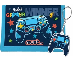 Pulio VELCRO PINIGINĖ SU RAKTŲ RING GAMER JOYSTICK Diakakis 585474