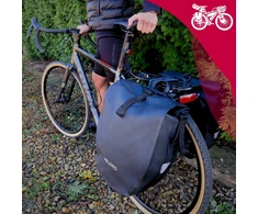 VELOXO ADVENTURE PRO Juodas DVIRAČIO LIZDAS VANDENIUI ATSPIRUS KREPŠIS stelažui 25L