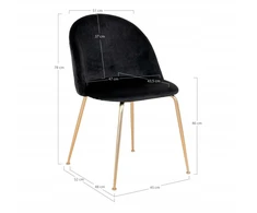 VELUTO MINKŠTA KĖDĖ, VELIŪRAS, VALGOMUI, SVETAINEI, AKSOMINIS, GLAMURAS