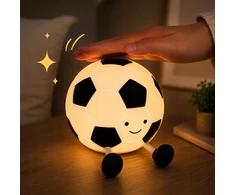 Verk Group Lampka led piłka nożna silikonowa minkšta kolorowa usb rgb dotykowa timer