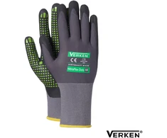 Verken darbo pirštinės (NitroFlex Dots) 10 dydis - XL 1 pora