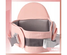 VEŽĖKLĖ, KLUBŲ NEŠĖŽĖ VAIKAMS, MEDVILNINĖ ERGONOMIKĖ SĖDYNĖ