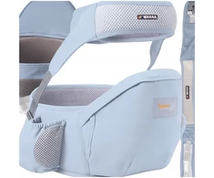 VEŽĖKLĖ, KLUBŲ NEŠĖŽĖ VAIKAMS, MEDVILNINĖ ERGONOMIKĖ SĖDYNĖ