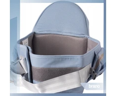 VEŽĖKLĖ, KLUBŲ NEŠĖŽĖ VAIKAMS, MEDVILNINĖ ERGONOMIKĖ SĖDYNĖ