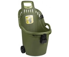 Vežimėlis sodo plastikinis 59,5x53x88,5 cm 50 l 76210 Italija STEFANPLAST (6)