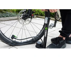 Vibike Rankinis dviračio siurblys su manometru dviračiui