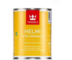 Vidaus darbų medienos gruntas TIKKURILA HELMI POHJAMAALI, matinis, baltos sp., A bazė, 0,9 l