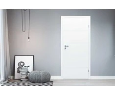 Vidaus durų varčia Trim, baltos sp., mat., 844 x 2030 x 40 mm, dešinė