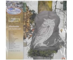 Videx Vilnonis apdangalas augalams apsaugoti Pelėda 1.1x1.1m 50g/m2 rudas