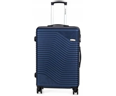 VIDUTINĖS KELIONĖS lagaminas ant ratų, BAGAŽAS pagamintas iš ABS, tvirtas, XL Sapphire DUO KOMBINACIJA
