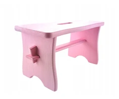 VIDUTINIAI RAUSVA DAŽYTA taburetė RYCZKA WOODEN STOOL virtuvės taburetė FSC