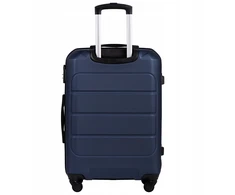 Vidutinio Dydžio 63L Mėlynas Kietas Lagaminas Wings Gannet, 24"