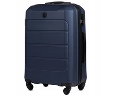 Vidutinio Dydžio 63L Mėlynas Kietas Lagaminas Wings Gannet, 24"