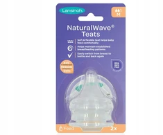 Vidutinio pratekėjimo žindukas Lansinoh Medium Flow Natural Wave