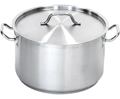 Vidutinis nerūdijančio plieno puodas su dangčiu, skersmuo 240 mm, 7,2 l STALGAST