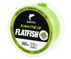 Viengyslis valas Sniper Flatfish 300 Salmo 0.35mm/300m Fluo Geltona