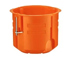 Simet Vienvietė pagilinta dėžutė į gipso kartoną Vilma, 68x58,5mm, 560 °C, IP20, oranžinės sp.