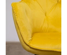Viking MINŠTA VELIURINĖ KĖDĖ SVETAINEI, VALGOMO BIURUI, VELVET GLAMOUR LOFT